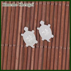 Hmeme 10Pcs Feng Shui Golden Money Turtle Japanese Lucky Tortoise Guarding Prayin