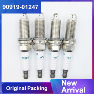 4pcs 90919-01247 FK20HR11 Iridium Spark Plug For Toyota Camry Highlander RAV4 Lexus V6 3.5L Prado Venza 9091901247