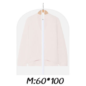 💎Emerald Vein💎ถุงคลุมเสื้อผ้ากันฝุ่น ป้องกันฝุ่น ถุงใส่สูท หลีกเลี่ยงริ้วรอยถุงคลุมชุด สำหรับกันฝุ่น ถุงใส่เสื้อผ้า ถุงใส่สูท สำหรับกันฝุ่นเกาะเสื้อผ้า ถุงกันฝุ่น แบบมีซิป ต่อต้านริ้วรอย เสื้อผ้าขนาดใหญ่🔥คุณภาพดีราคาถูก