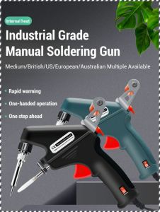 ปืนเชื่อม สะดวกและรวดเร็ว อเนกประสงค์ ประเภทการทําความร้อนภายใน ลวดสังกะสี 50 กรัม ประหยัดพลังงาน