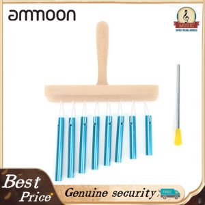 ammoon 8 Tone Chimes SingleRow Tube Childrens Percussion Instruments Orff Preschool Toys