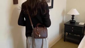 Casual womens handbag and crossbody bag 2026 New Summer Exquisite Pillow Bag Commuting Fashion Shoulder Bag
