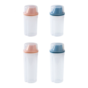 Lưu trữ nhựa Tank dụng cụ chứa dùng trong bếp niêm phong Canister hạt lưu trữ Jar đồ dùng nhà bếp lâu dài