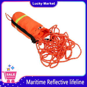 8mm X 16/21/31m Water Rescue Throw Bag Reflective Buoyant Life Line Throw - Kayaking Canoeing Boating Rafting Water Sports Water Rescue Rope Safety Equipment