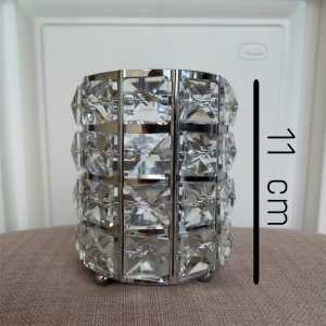 Tempat Kuas Makeup Kristal / Brush Holder Crystal / Brush Storage / Tempat Pena/Crystal Glass Pen
