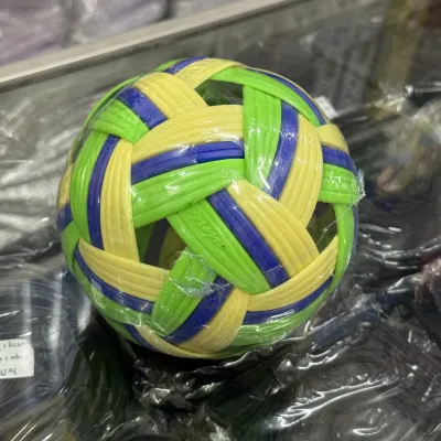 (DINO SPORTS CLUB) ลูกตะกร้อ เซปักตะกร้อ Sepak Takraw อุปกรณ์เล่นตะกร้อ ลูกตะกร้อ ขนาดมาตรฐาน ผลิตจากวัสดุคุณภาพดี