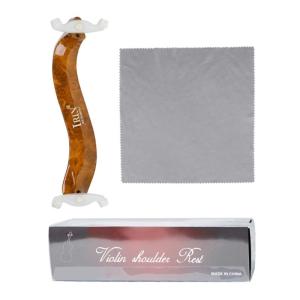 Violin Shoulder Rest for 4/3 and 4/4 Size Violin Height Adjustable Feet Shoulder Rest for Beginners and Professionals