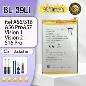 แบตเตอรี่ iTel Vision 1/ Vision 2 iTel A56/ A56 Pro/ W6004 / A57/ S16/ S16 Pro/ Battery BL-39LI 4000mAh แบตคุณภาพสูง ส่งสินค้าภายในวัน รับประกัน1ปี คุณภาพดีแบต แถมฟรีชุดไขควง