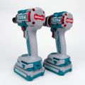 TOTAL Tools 2 Pcs Combo Kit (Impact Drill + Impact Wrench) TCKLI20286. 