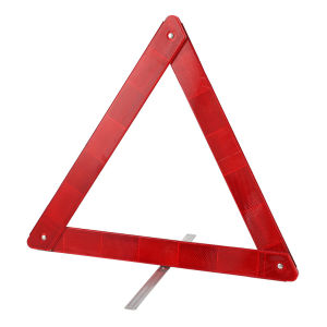 Early Warning Device Parking Tripod Warning Triangle Reflectorized Triangle Signature Car Safety Emergency Essentials