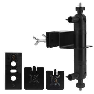 Corrosion Resistant Outdoor Camera Mount Holder Flexible Height Adjustment For Home And Commercial Surveillances Systems