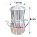 Phin pha cà phê, ấm pha cafe, phin nhôm pha cà phê 100gram - 200gram. 
