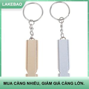 【LAKEBAO】 Hợp kim nhôm khẩn cấp Survival còi cắm trại ngoài trời Đi Bộ Đường Dài công cụ W Keychain