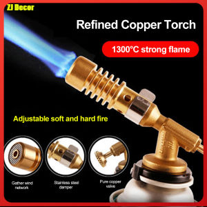 Welding Torch Portable Gas Torch High Temperature Brass Mapp Gas Burner Torch Brazing Solder Propane Welding Plumbing Gas nozzle