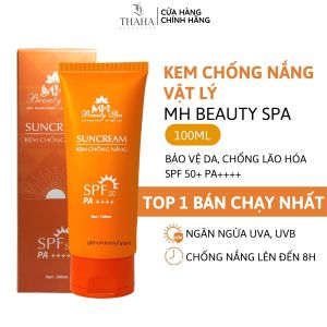 Kem chống nắng dưỡng da SUNCREAM – Kem chống nắng vật lý & hóa học kiềm dầu ngăn ngừa sạm nám dưỡng ẩm & làm dịu da