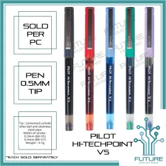 Pilot Hi-Tecpoint V5 RT Rollerball Pen 0.5mm- 1pc