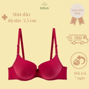 Áo Lót Trơn Cúp Xéo Mút Dày Lotus 1066