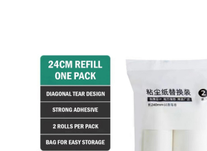 【COZYCASA】19cm/24cm Long Sticky Lint Roller Mop Lint Remover Lint Roller Standing Laundry Roller