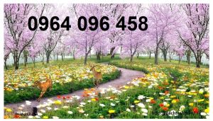 Tranh cảnh đồng quê 3d - tranh gạch 3d ốp tường - SDXC61