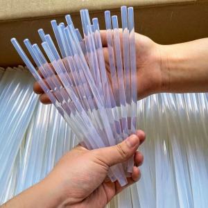 100Pcs/Pack Transparent Hot Melt Glue Sticks for DIY Art Most Gluing Projects