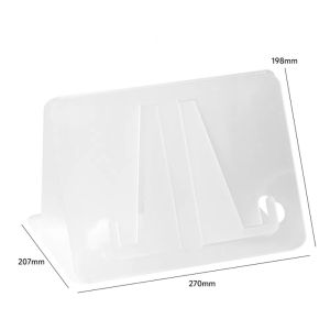 SDFBN พับ ชั้นวางหนังสือ แบบพกพา โน้ตเพลง ที่วางหนังสือ หลายฟังก์ชัน โต๊ะทำงาน ผู้จัดงาน