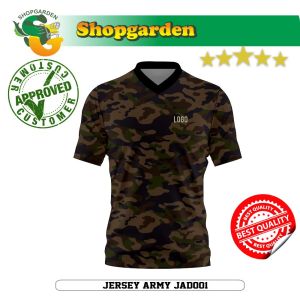 Baju Jersey Kaos Jersey ARMY JAD001 Kaos Jersey Printing Dewasa Premium | SHOPGARDEN