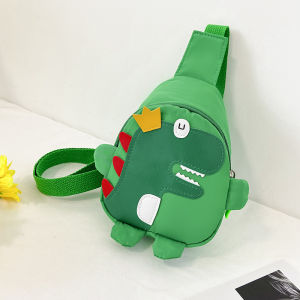 Cartoon Dinosaur Boys Girls Crossbody Bags Cute Baby Kids Small Purse Handbags Backpack Lovely Childrens Chest Shoulder Bag