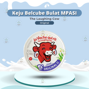Keju Belcube Cheese Spread 125 gr - Belcube Keju Bayi MPASI 24 kotak - Keju Kiri - Keju BabyBel