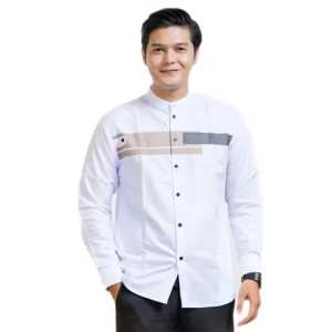 Baju Koko Pria Lengan Panjang Motif Yordan Koko Terbaru Terlaris