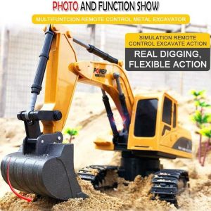 Mainan Eskapator Mobil Excavator Sand Digger POWER Remote Control