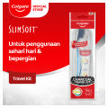 Colgate Travel Kit Slimsoft Charcoal Toothbrush + Colgate Total Charcoal Toothpaste 35gr. 