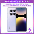Điện thoại Xiaomi Redmi Note 14 Pro 5G - Dimensity 7300 Ultra màn AMOLED 120Hz. 