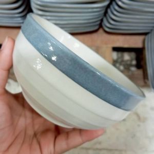 ถ้วยเซรามิก 5 นิ้ว ถ้วยญี่ปุ่น สีทูโทน ถ้วยเซรามิก ชามราคาถูก ถ้วยยกโหล ถ้วยราคาถูก