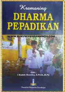 BUKU KRAMANING DHARMA PEPADIKAN | BUKUWAWASANHINDU