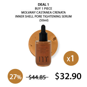 (MOLVANY) Castanea Crenata Inner Shell Pore Tightening Serum 50ml - COCOMO