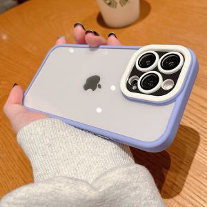 [with Lens Film]FLOVEME for Phone Case for IPhone 14 Pro Max/14 Plus/14 Pro/14 IPhone 13 Pro Max IPhone 12 11 INS Style Shockproof Camera Lens Film Protect Luxury Soft Phone Case