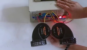 12V 10dB siêu lớn còi không khí dạng ốc sên xe máy xe tải xe lửa ốc sên điện Còi không khí dạng ốc sên cho hầu hết các xe mô hình