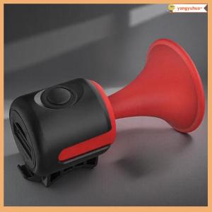 yangyuhua Bicycle Bell Electronic Horn Loud Warning Sound ABS 120db Safety Electric Bell IPX4 Speaker Alarm Ring For Scooter Road Bike