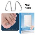 6Pcs Alat Korektor Kuku Kaki Cantengan / Toe Nail Ingrown Pedicure / Nail Corrector / Alat Koreksi Kuku Kaki Tumbuh Ke Dalam. 
