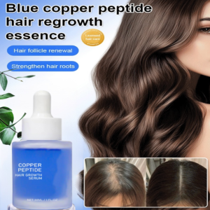 🌿【Natural Nourishment】Blue Copper Peptide Hair Regeneration Essence/Peptide Scalp Treatment/Scalp Damage Repair Essence/Hair Density Serum/Hair Regrowth Boosting Serum/Scalp Revitalizing Growth Essence