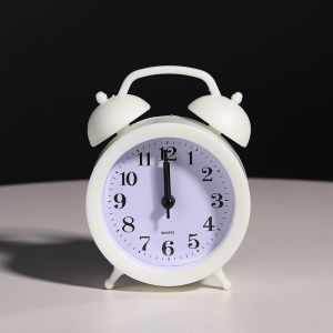 Silent Desktop Alarm Clock Multifunctional Bedroom Living Room Clocks Simple Personality Decoration