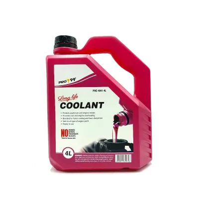 Pro 99 Long Life Coolant Green or Pink Ready to Use 4 Liters (4L)
