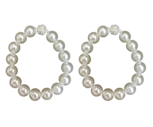 SG Ready Stock Pearl Curtain Buckle Magnetic Buckle Strap ic Buckle No Punching Curtain Tieback Curtain Tie Strap Home Decoration