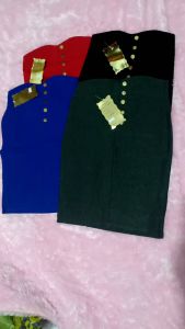 Des rok span impor kode 8663 motif 5kancing