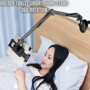 Lazypod Smartphone - Tripod Stand Tablet - Stand HP - Adjustable 360 Degree 140cm - DONGC-001