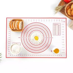 Scale Silicon Baking Mat Non Stick Food Grade for Pastry Rolling Pizza Dough Pad Pastry Cutting Shaping Sheet