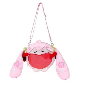 XSDDSF      ผ้าฝ้ายพีพี ภาพฮัตสึเนะ Miku itabag พีวีซีพีวีซี อุปกรณ์ต่อพ่วงอะนิเมะ กระเป๋าสะพายตุ๊กตาอะนิเมะ หวานหวานแหววว SAKURA SAKURA กระเป๋าสะพายตุ๊กตาโปร่งใส เด็กๆเด็กๆ