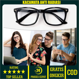 [PROMO] Kacamata Anti Radiasi Korea Style Retro - Kacamata Pria Wanita Anti Radiasi - Kacamata Anti Radiasi sinar Hp dan Komputer Pria Wanita