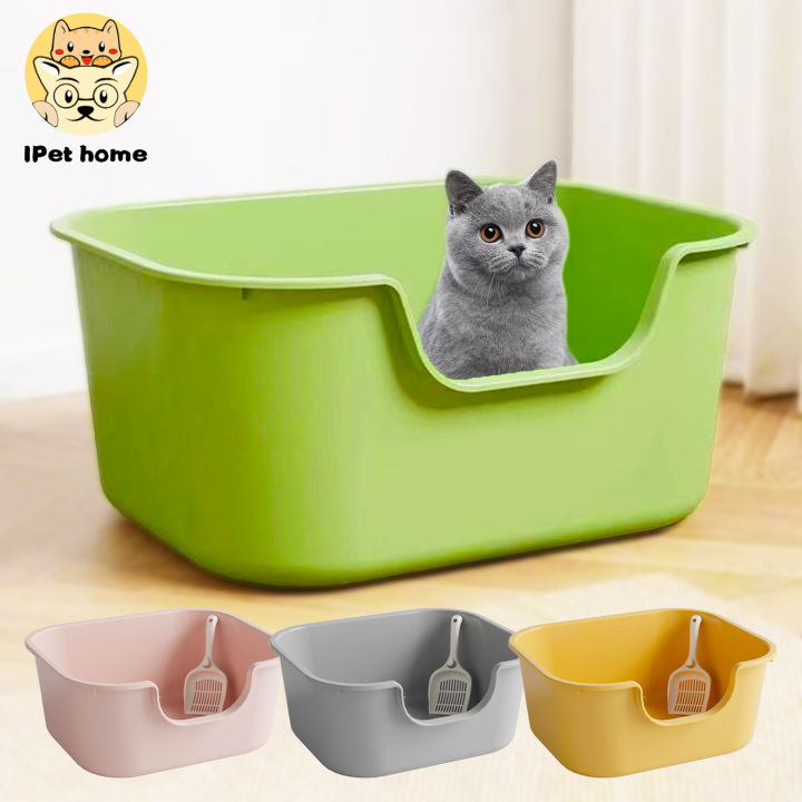 Cat Litter Box With Scoop Cat Toilet Kitty Litter Box Deodorization