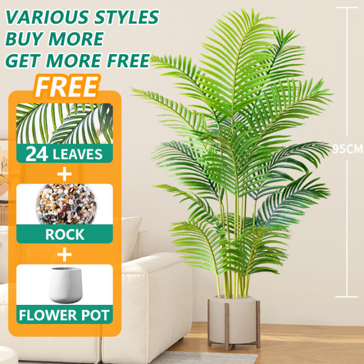 %E3%80%90Free%20flower%20pots%E3%80%9195cm%2024PCS%20Artificial%20Palm%20artificial%20plants%20lutescens%20plastic%20plantst%20Tall%20Plants%20potted%20green%20palm%20leaves%20monstera%20home%20garden%20living%20room%20bedroom%20-%20Image%202